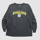 Pittsburgh Steelers NFL 2010s Long Sleeve T-shirt - Black Vintage sale