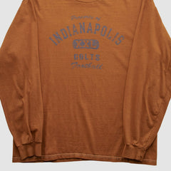 Indianapolis Colts Champion 2000s Long Sleeve T-shirt - Clay Vintage sale