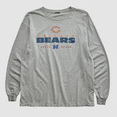 Chicago Bears 2010s Long Sleeve T-shirt - Heather Gray Vintage discount