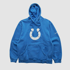 Indianapolis Colts Reebok 2000s Hooded Pullover Sweatshirt - Blue Vintage on sale