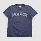 Boston Red Sox Majestic 2000s T-shirt - Navy Vintage