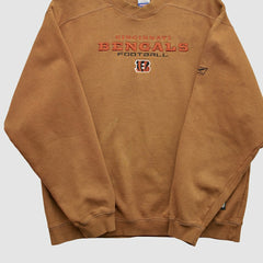 Cincinnati Bengals NFL 2000s Pullover Sweatshirt - Clay Vintage discount