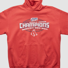 World Series CSA 2007 Hooded Pullover Sweatshirt - Red Vintage