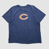 Chicago Bears Reebok 2000s T-shirt - Navy Vintage for sale