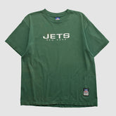 New York Jets Reebok 2000s T-shirt - Green Vintage on sale