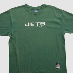 New York Jets Reebok 2000s T-shirt - Green Vintage on sale