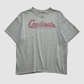 St. Louis Cardinals 2000s T-shirt - Heather Gray Vintage | Nike