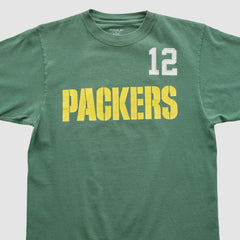 Green Bay Packers Reebok 2000s T-shirt - Green Vintage for sale