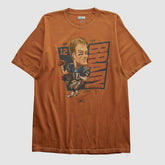 Tom Brady Reebok 2000s T-shirt - Orange Vintage cheap