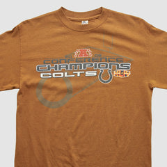 Indianapolis Colts Alstyle 2009 Long Sleeve T-shirt - Clay Vintage for sale