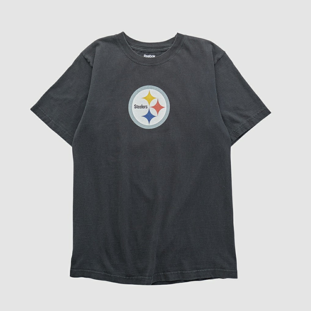 Pittsburgh Steelers Reebok 2000s T-shirt - Black Vintage discount