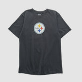 Pittsburgh Steelers Reebok 2000s T-shirt - Black Vintage discount