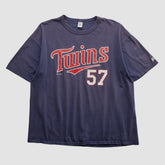 Minnesota Twins Russell 2003 T-shirt - Navy Vintage