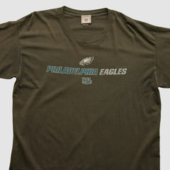 Philadelphia Eagles NFL 2000s Long Sleeve T-shirt - Brown Vintage cheap