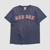 Boston Red Sox Majestic 2000s T-shirt - Navy Vintage