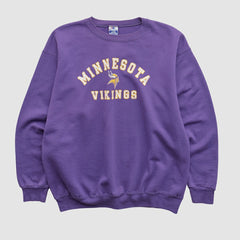 Minnesota Vikings Champion 90s Pullover Sweatshirt - Purple Vintage online