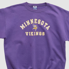 Minnesota Vikings Champion 90s Pullover Sweatshirt - Purple Vintage online