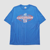 New York Giants Alstyle 2008 T-shirt - Blue Vintage online