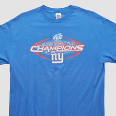 New York Giants Alstyle 2008 T-shirt - Blue Vintage online