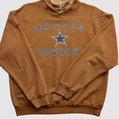 Dallas Cowboys NFL 2010s Hooded Pullover Sweatshirt - Clay Vintage on sale
