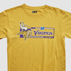 Minnesota Vikings NFL 2010s Long Sleeve T-shirt - Yellow Vintage outlet
