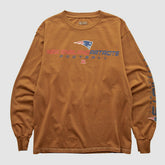 New England Patriots NFL 2000s Long Sleeve T-shirt - Clay Vintage online