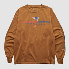 New England Patriots NFL 2000s Long Sleeve T-shirt - Clay Vintage online