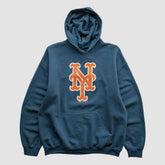 New York Mets Gildan 2015 Hooded Pullover Sweatshirt - Navy Vintage