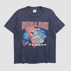 Houston Texans NFL 2002 T-shirt - Navy Vintage sale