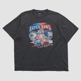 Super Bowl XLII Reebok 2008 T-shirt - Black Vintage discount