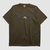 Baltimore Ravens NFL 2000s T-shirt - Brown Vintage cheap
