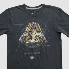 New Orleans Saints 2010s T-shirt - Black Vintage cheap