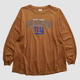 New York Giants NFL 2000s Long Sleeve T-shirt - Clay Vintage online