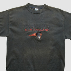 New England Patriots Salem Sportswear 90s T-shirt - Black Vintage cheap