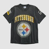 Pittsburgh Steelers Pro Player 90s T-shirt - Black Vintage cheap
