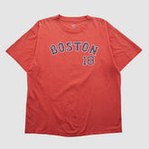 Boston Red Sox CSA 2000s T-shirt - Red Vintage