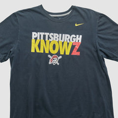 Pittsburgh Pirates 2010s T-shirt - Black Vintage | Nike