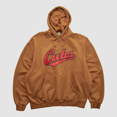 Chicago Cubs 2000s Hooded Pullover Sweatshirt - Clay Vintage | Nike