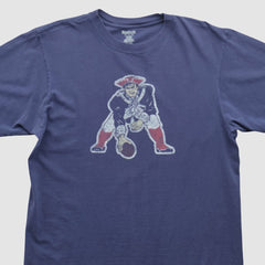 New England Patriots Reebok 2000s T-shirt - Navy Vintage for sale
