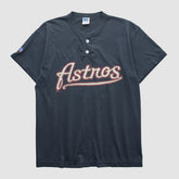 Houston Astros Russell 2000s T-shirt - Black