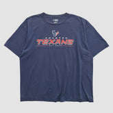 Houston Texans NFL 2010s T-shirt - Navy Vintage on sale