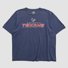 Houston Texans NFL 2010s T-shirt - Navy Vintage on sale