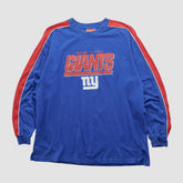 New York Giants NFL 2000s Long Sleeve T-shirt - Blue Vintage sale
