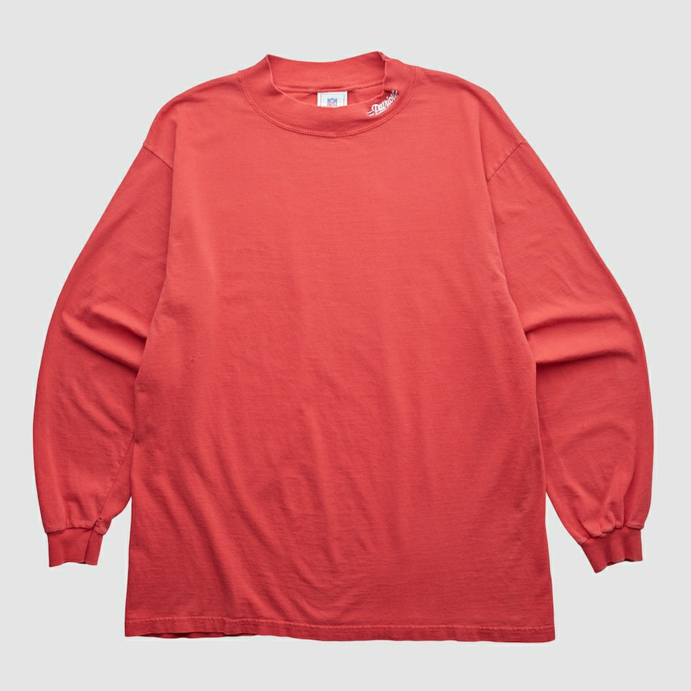 New England Patriots NFL 2000s Long Sleeve T-shirt - Red Vintage sale