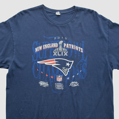 New England Patriots Delta 2015 T-shirt - Navy Vintage on sale
