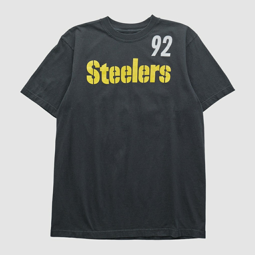 Pittsburgh Steelers Reebok 2000s T-shirt - Black Vintage outlet