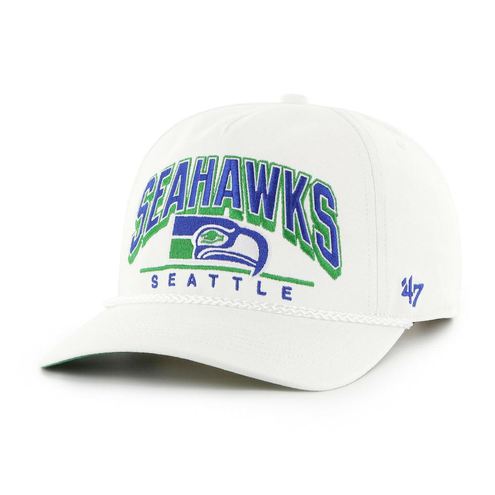 Seattle Seahawks '47 Coltrane Throwback Rope Hitch Adjustable Hat - White online