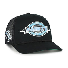 Utah Mammoth '47 Frame Out Mesh Rope Hitch Adjustable Hat Black