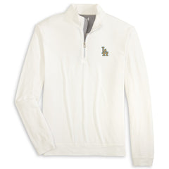 Los Angeles Dodgers johnnie-O 2026 Gold Collection Motion Quarter-Zip Pullover - White