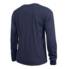 Montreal Canadiens Champion Women's Wordmark Lockup Long Sleeve T-Shirt Navy